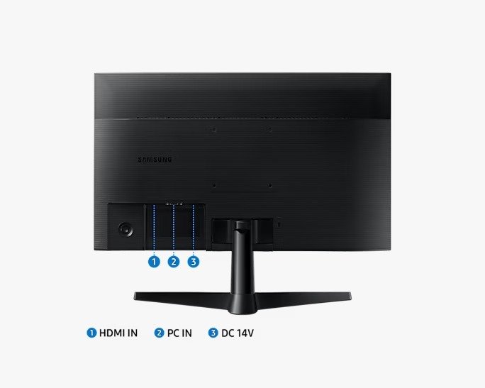Samsung S3 Essential Mainstream Flat Monitor 24-Inch - LS24C310EAMXUE thumbnail 4