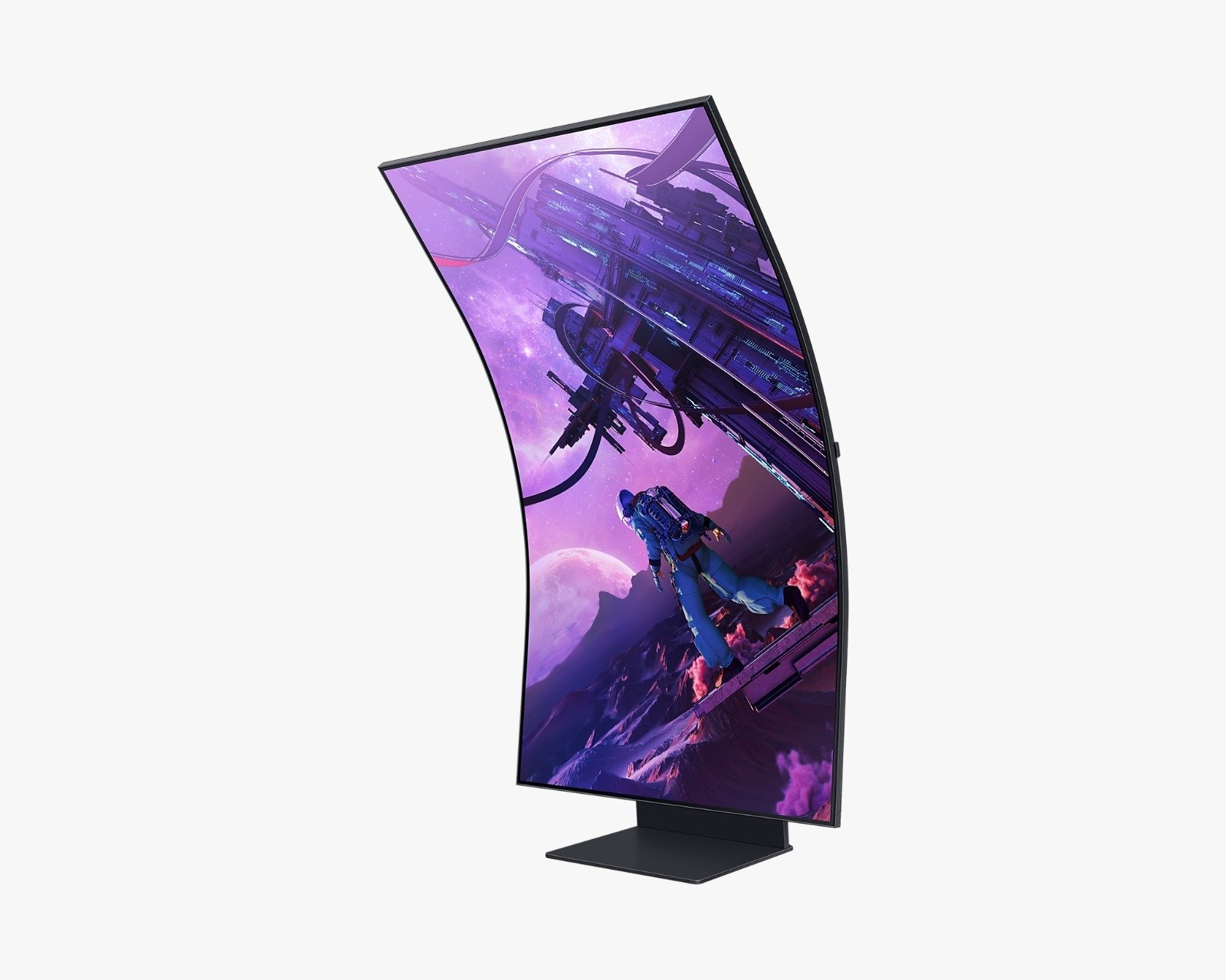 Samsung 55-Inch UHD Gaming Screen with 1000R Curvature - LS55BG970NMXUE thumbnail 3