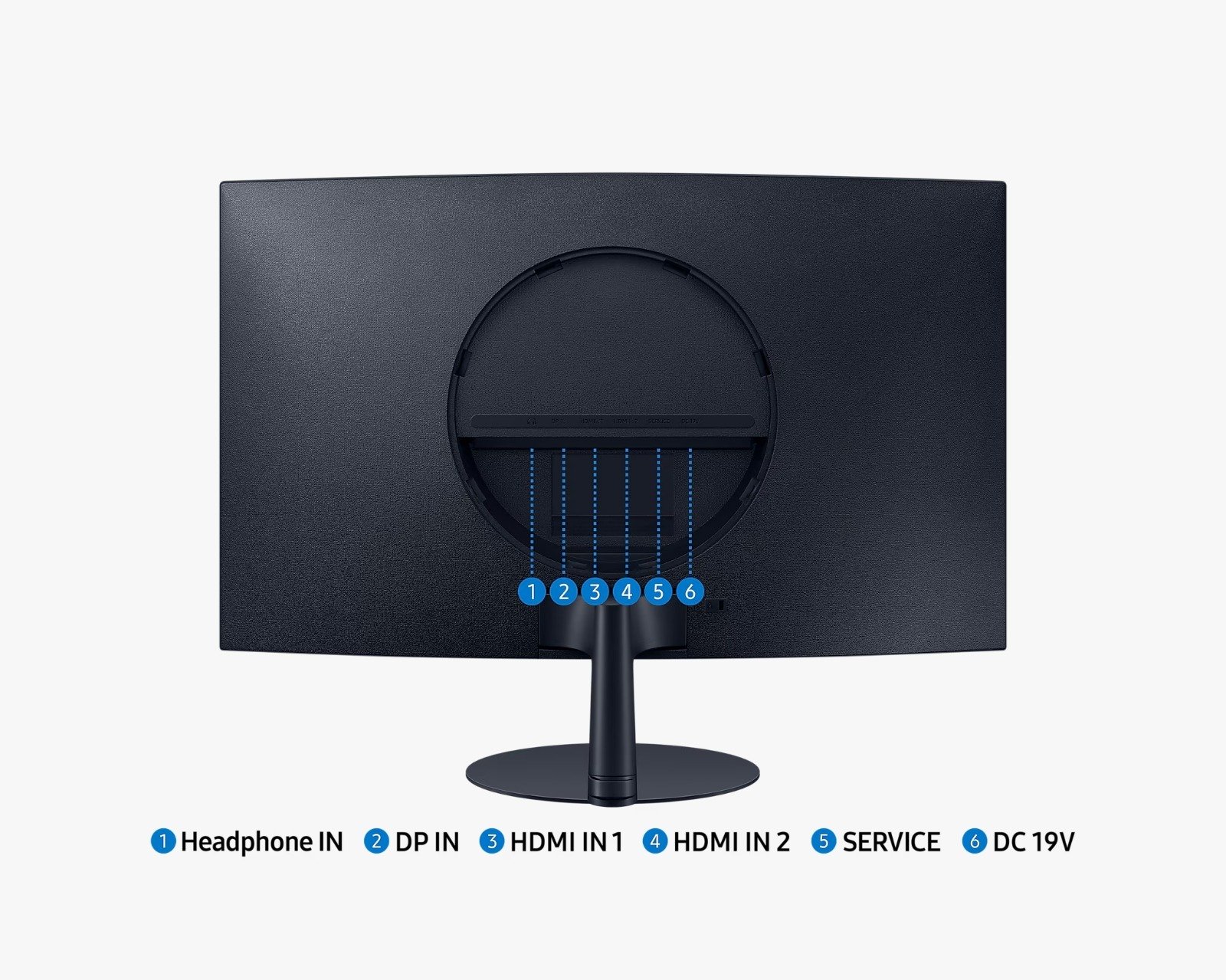 Samsung S3 Essential Mainstream Curved Monitor 32-Inch - LS32C390EAMXUE thumbnail 15