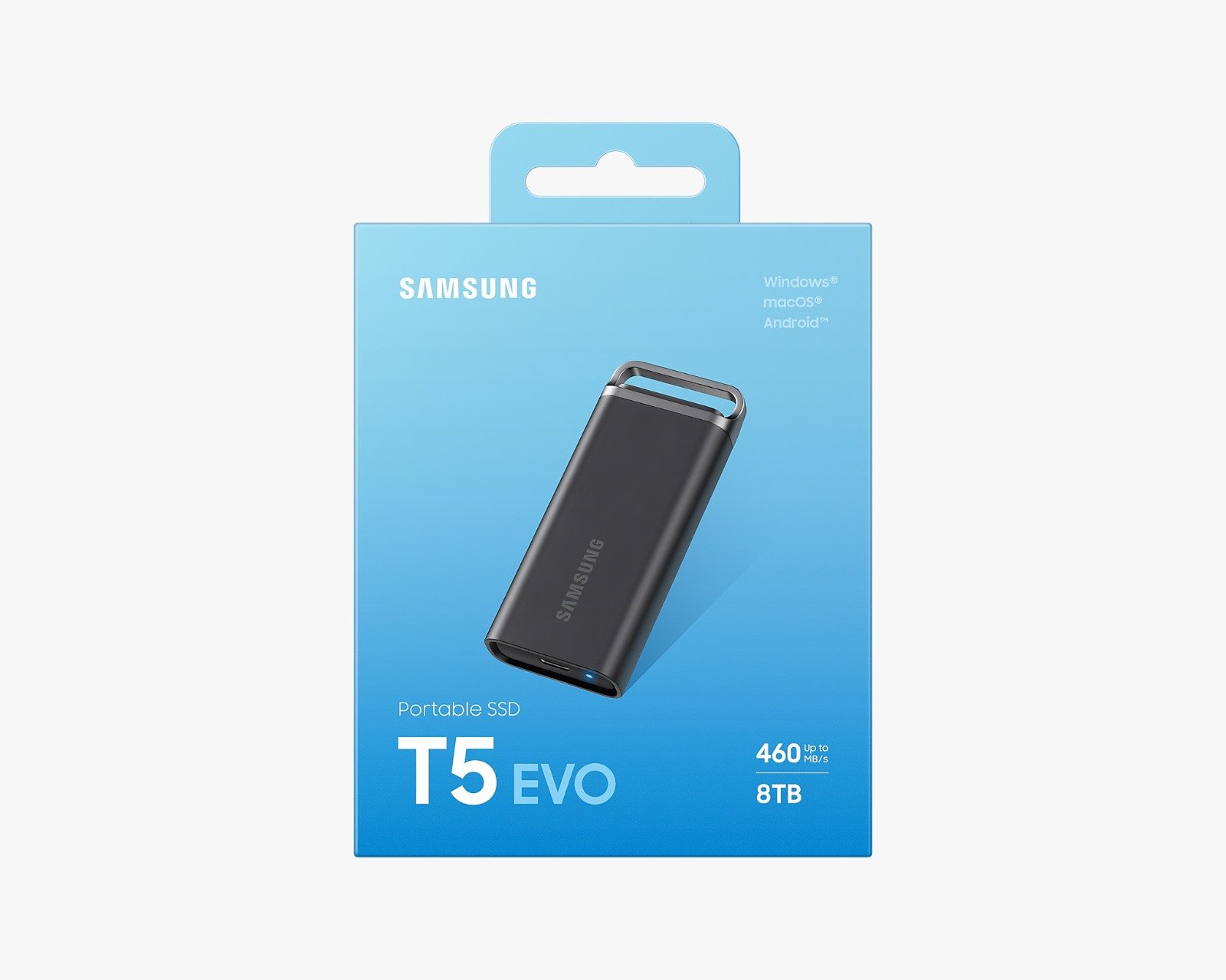 Samsung Portable SSD T5 EVO 8TB USB-C in Black - MU-PH8T0S thumbnail 13