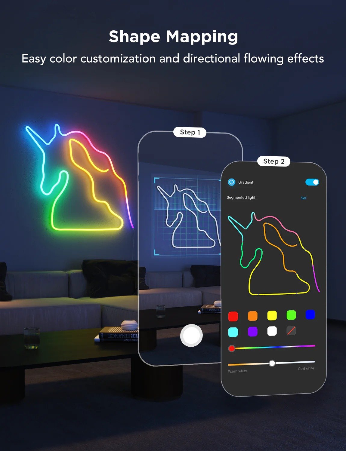 Govee Neon Rope Light 2 - 9.8 ft - PC071668 thumbnail 10