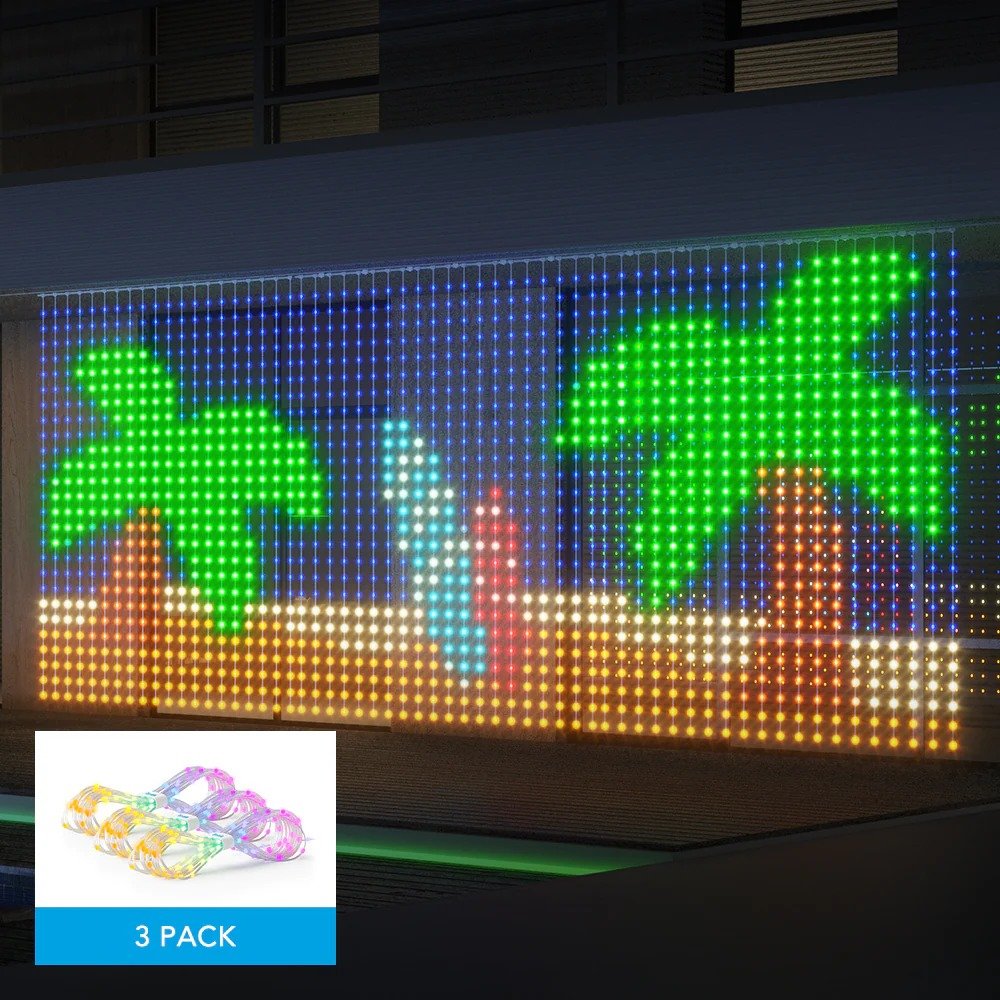 Govee Curtain Lights - Dynamic DIY Canvas - PC066530 thumbnail 30