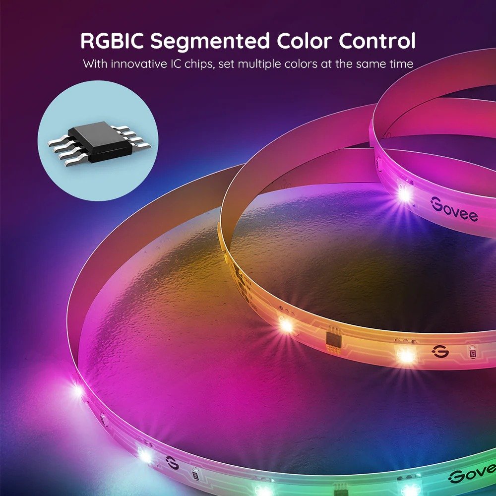 Govee RGBIC LED Strip Light - PC060497 thumbnail 17