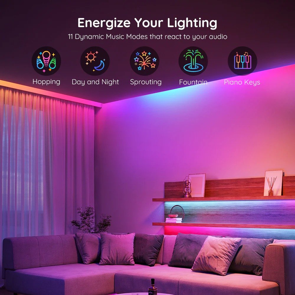 Govee RGBIC LED Strip Light - PC060497 thumbnail 14