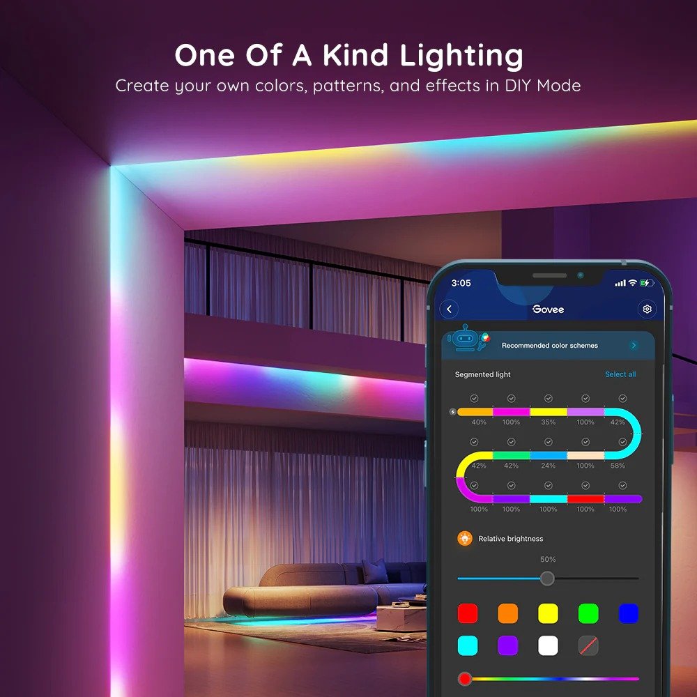 Govee RGBIC LED Strip Light - PC060497 thumbnail 11