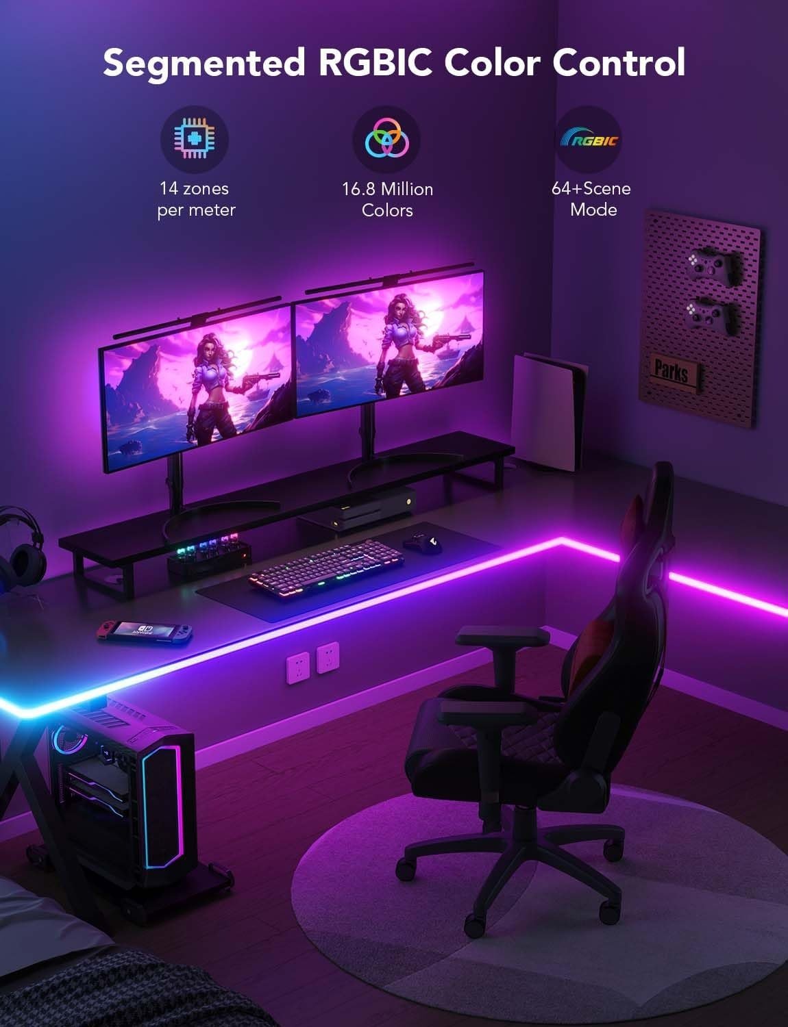 Light Up Your Desk with the Govee RGBIC LED Neon Rope Light - PC075246 thumbnail 12