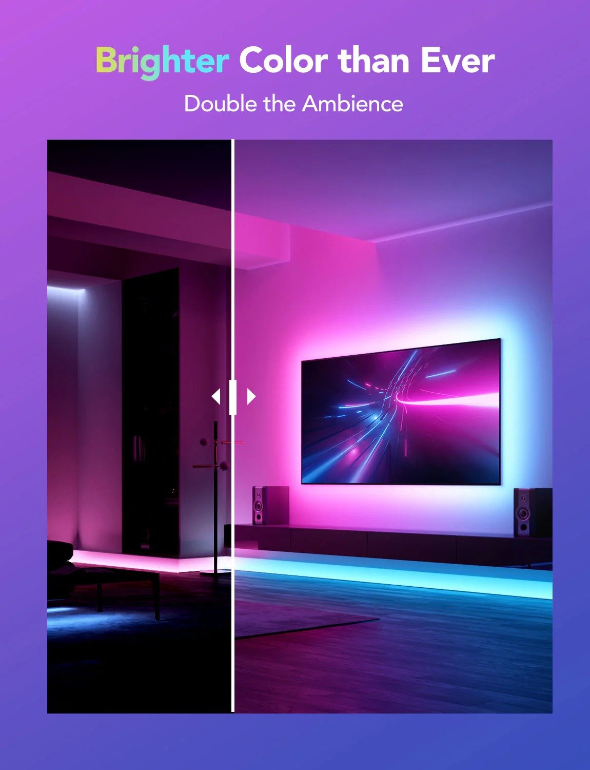Brighten Your Space with the Govee LED Strip Light M1 - 5M - PC057583 thumbnail 16