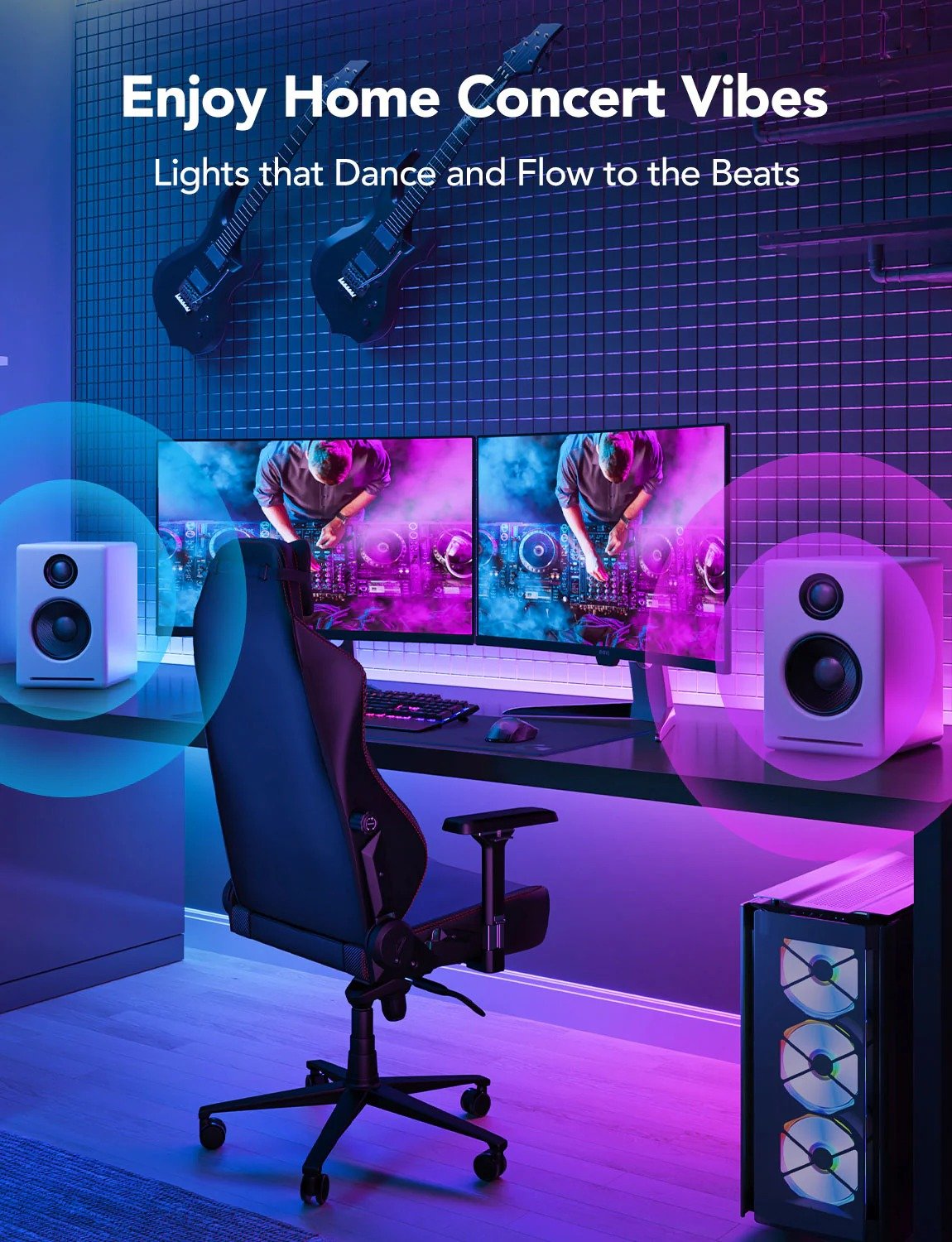 Brighten Your Space with the Govee LED Strip Light M1 - 5M - PC057583 thumbnail 14