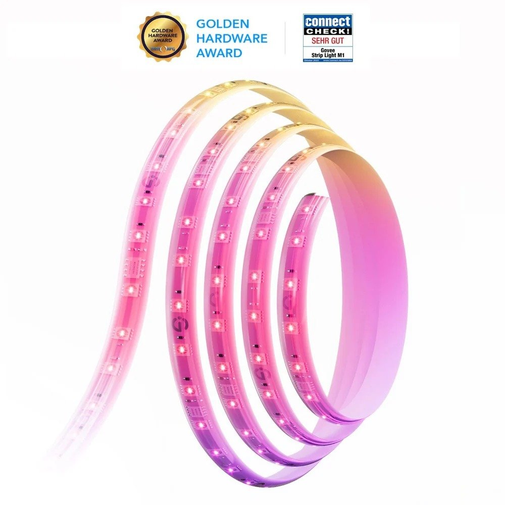 Brighten Your Space with the Govee LED Strip Light M1 - 5M - PC057583 thumbnail 12