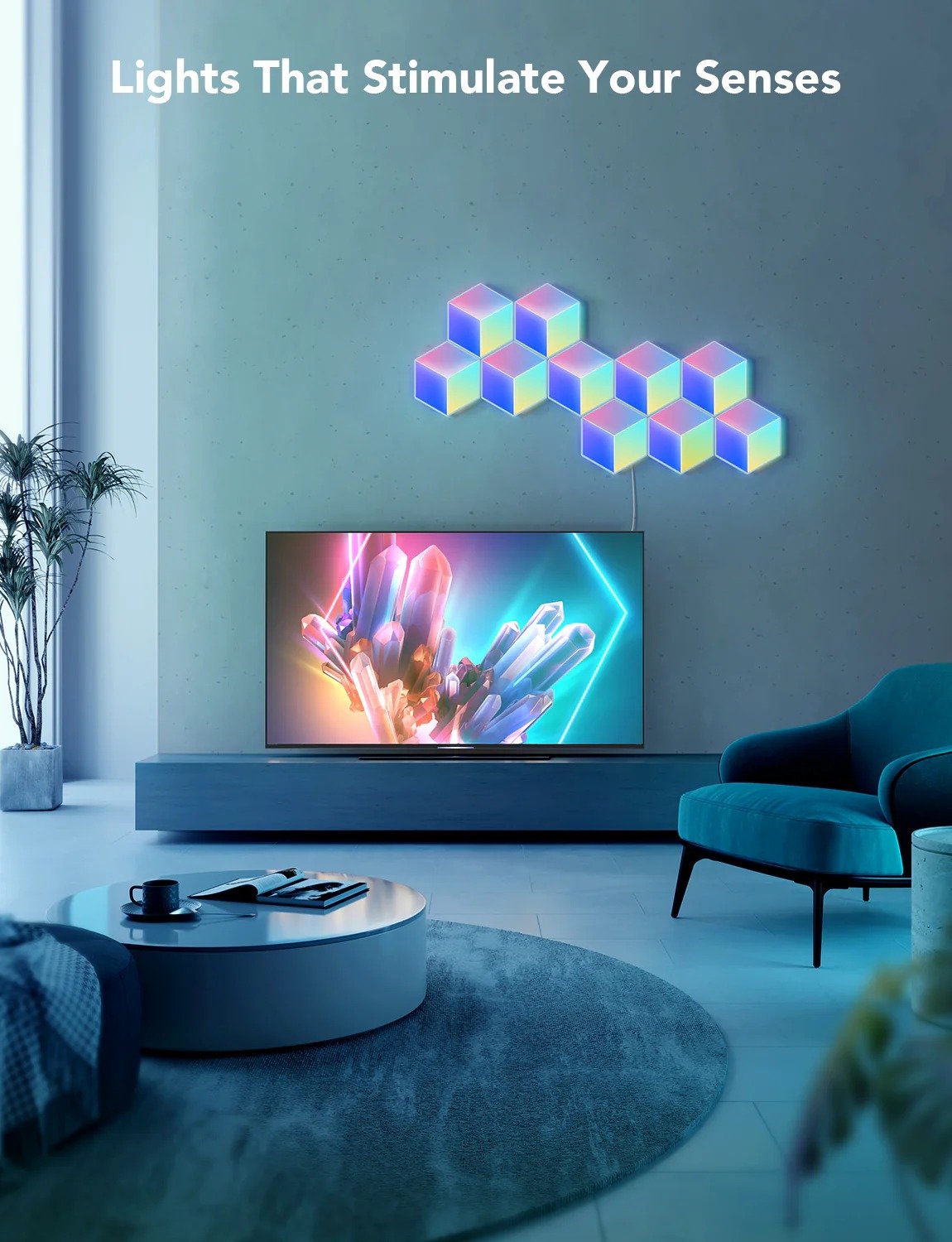 Create Stunning Lighting Effects with Govee Glide Hexagon Pro LED Light Panels - PC057584 thumbnail 15