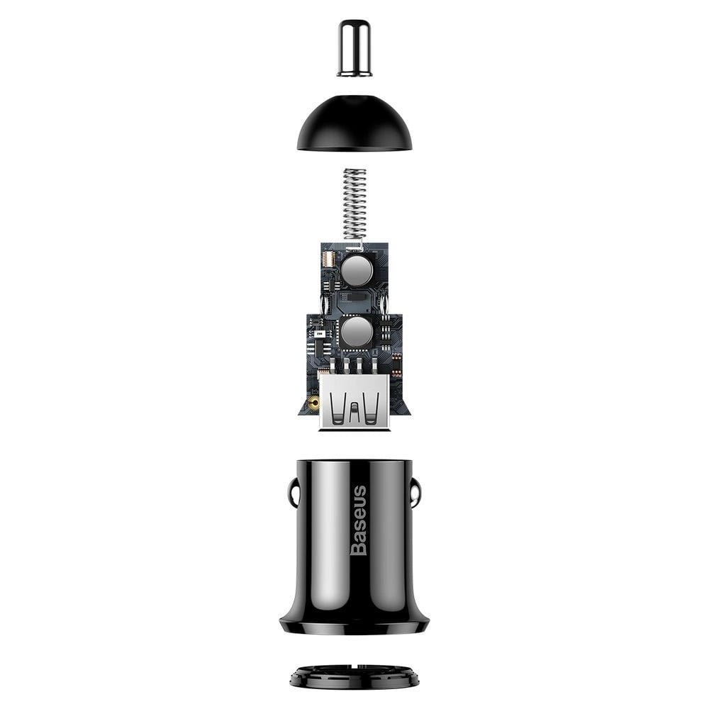 Baseus Grain Pro Car Charger Dual USB 4.8A CCALP thumbnail 8