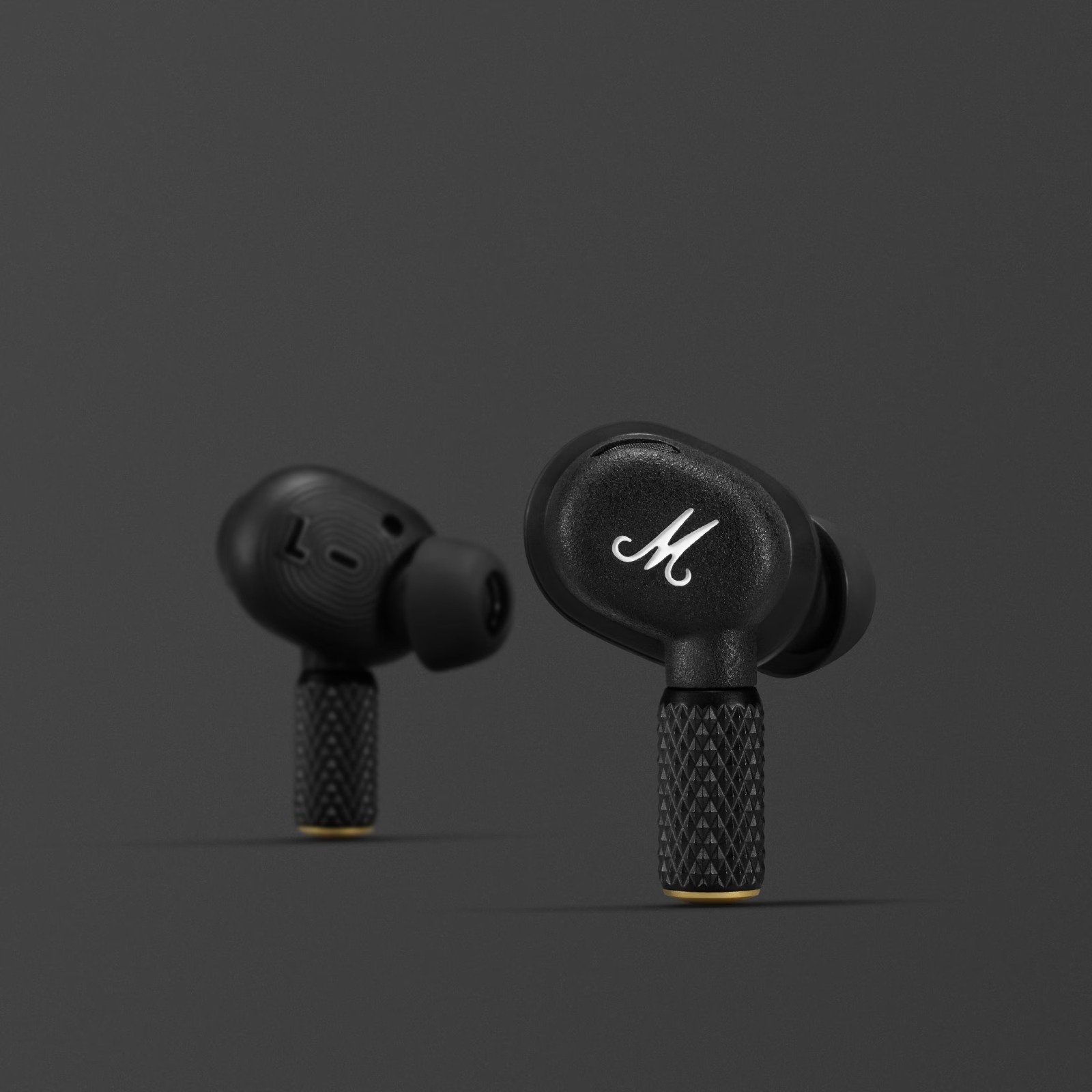 Marshall Motif II A.N.C. Wireless Bluetooth Earbuds - Black MOTIF II thumbnail 14