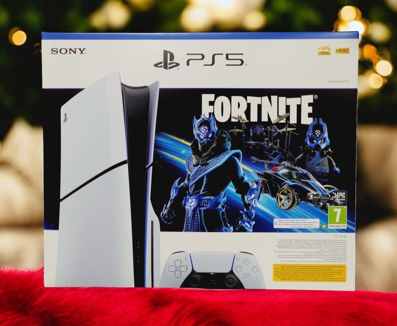 Sony PlayStation 5 Console Fortnite Edition (Disc Version) White CFI-2016 thumbnail 6