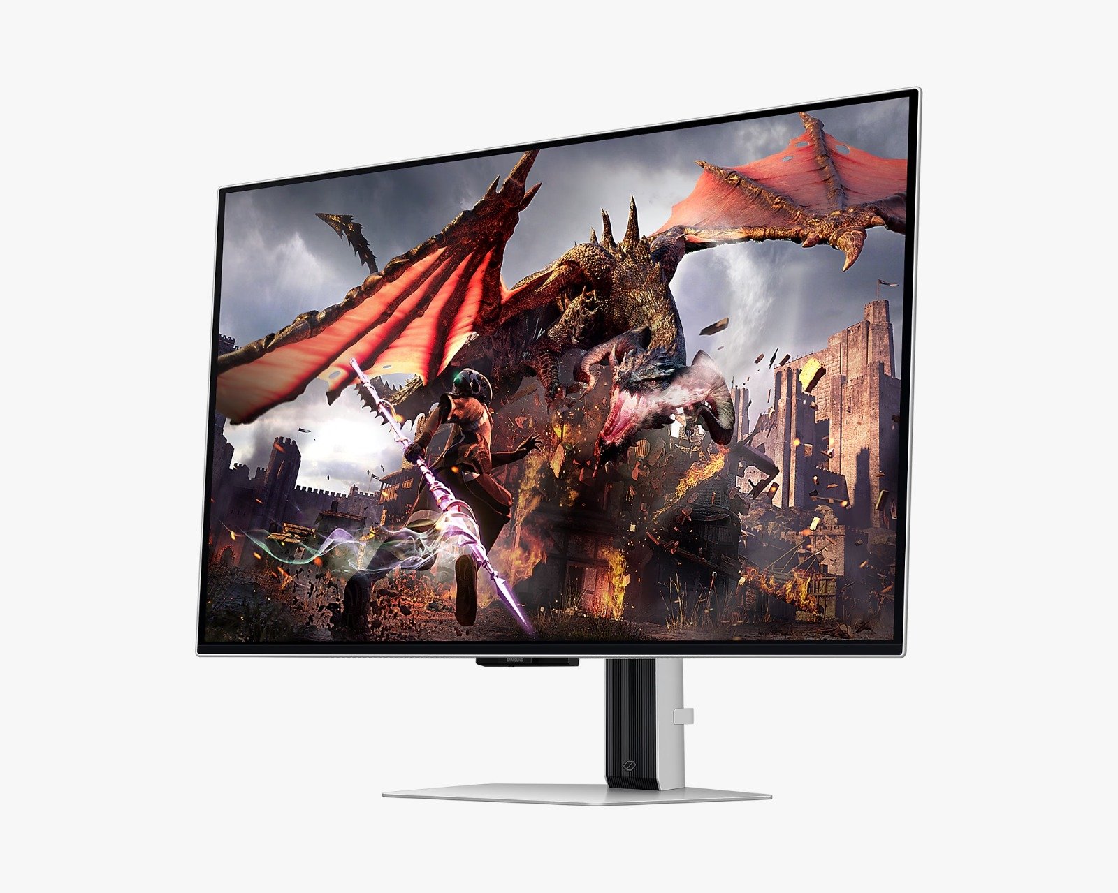 Samsung 32-Inch UHD OLED Gaming Monitor (LS32DG802SMXUE) - 0.03ms Response Time, 240Hz Refresh Rate thumbnail 32