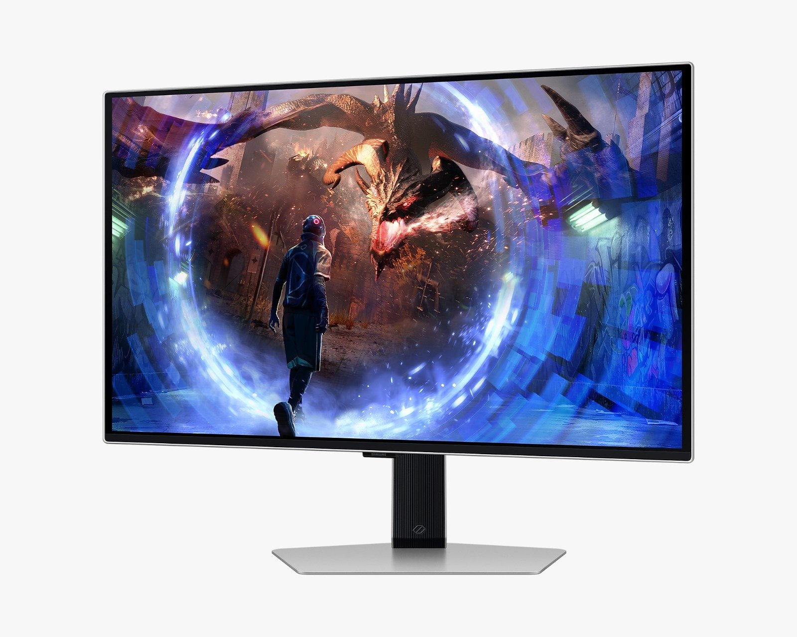 Samsung Odyssey G6 27-Inch Flat Gaming Monitor (LS27DG602SM) - QHD, 240Hz, and HDR thumbnail 27