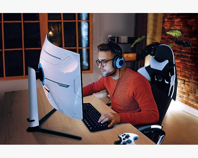 Samsung 32-Inch Neo G8 UHD Curved Gaming Monitor (LS32BG850NMXUE) - 1ms Response, 240Hz Refresh Rate, Quantum HDR thumbnail 17