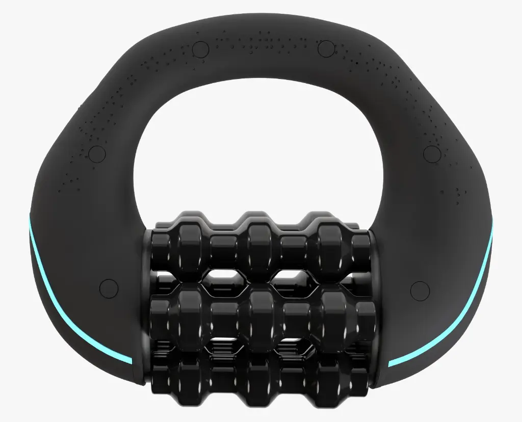 PORODO LIFESTYLE RELIEVA ROLLER MASSAGER 1800MAH BLACK PDLFSTFH24BK thumbnail 6