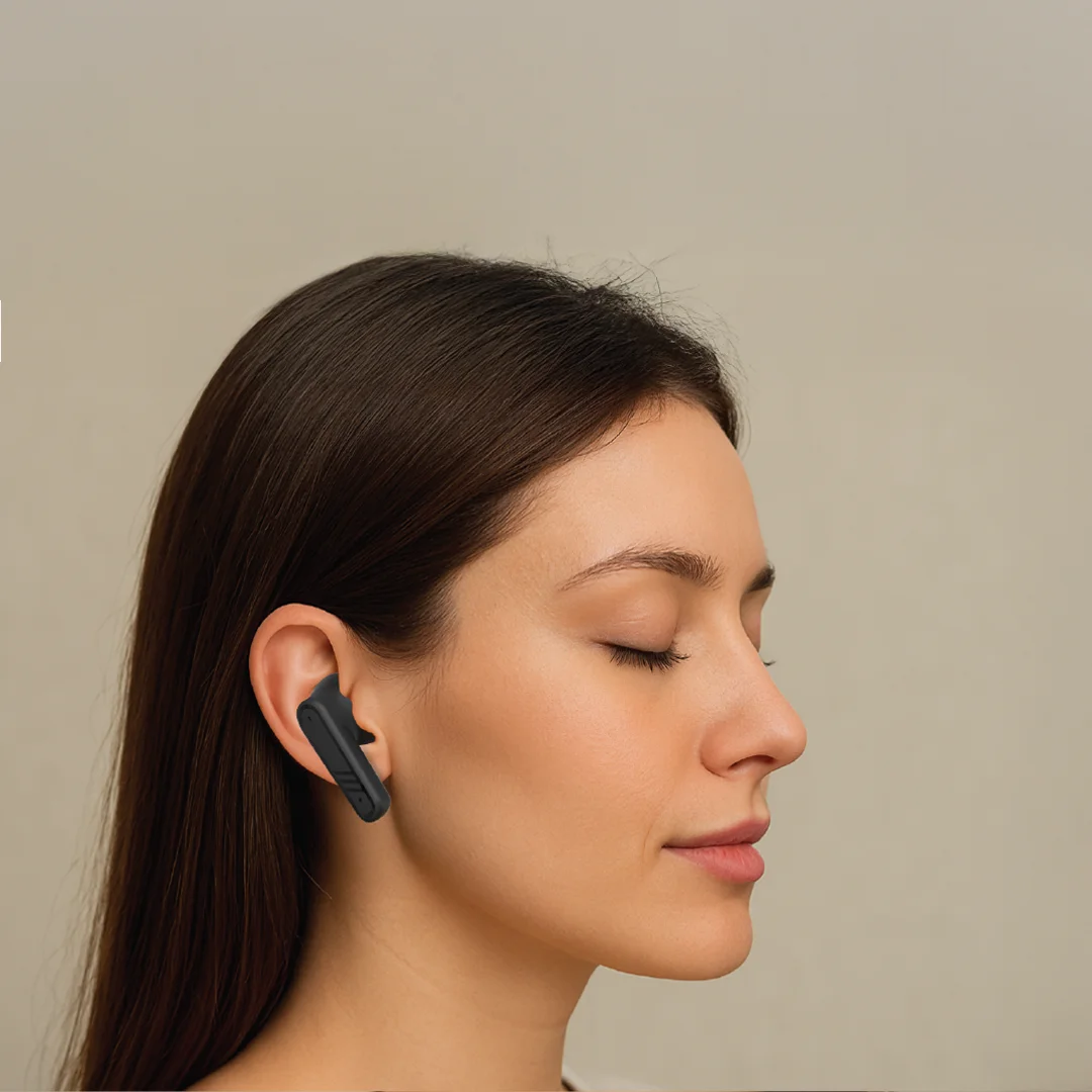 PAWA WAVES TRUE WIRELESS EARBUDS BLACK PW-EBW053-BK thumbnail 7