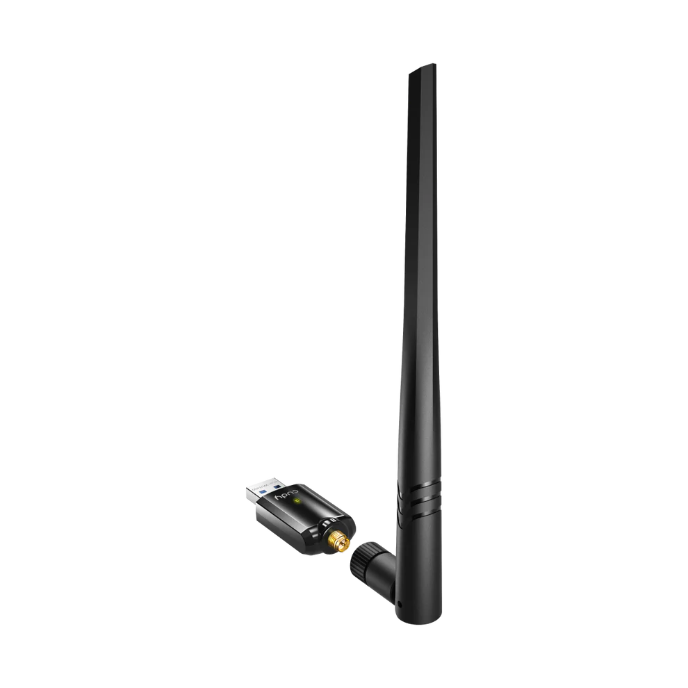 Cudy 1300Mbps High-Gain WiFi USB 3.0 Adapter with High-Gain Antenna (WU1400) - Enhanced Wireless Range and Speed thumbnail 8