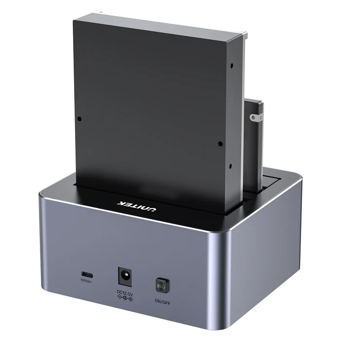 UNITEK 2 X SATA 2.5 INCH DISK CLONE STATION Y-3027GY01-UK thumbnail 19