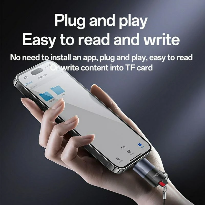 YESIDO CARD READER BLACK GS38 thumbnail 9