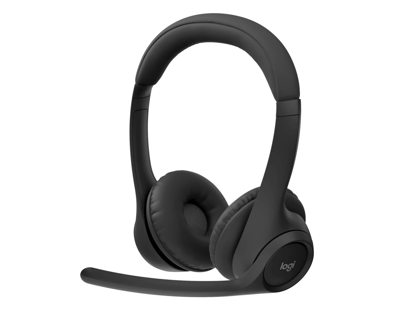 LOGITECH ZONE 305 WIRELESS HEADSET WITH NOISE CANCELLING MIC BLACK 981-001451 thumbnail 7