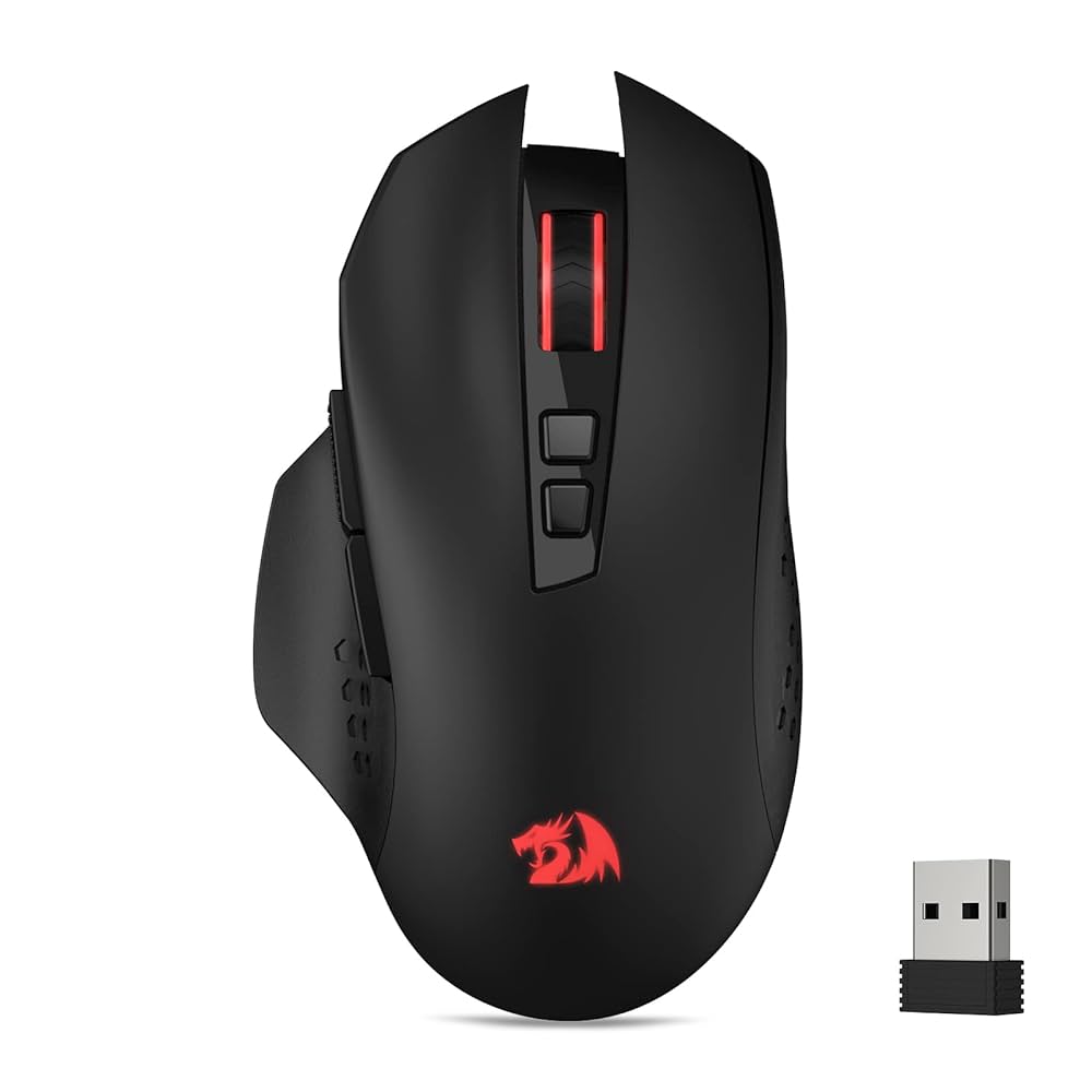 REDRAGON M656 GAINER WIRELESS MOUSE BLACK