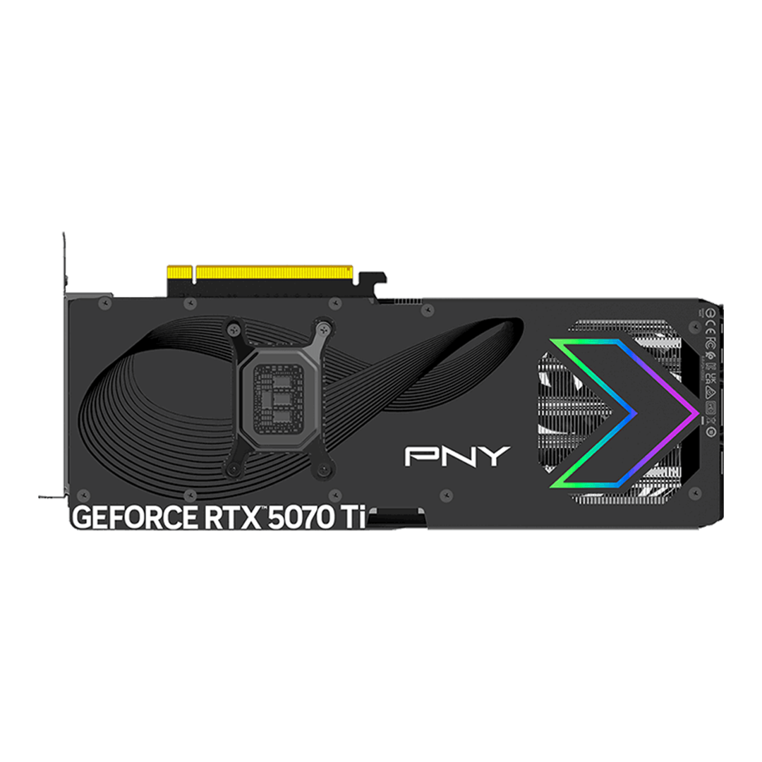 PNY GeForce RTX 5070 Ti ARGB EPIC-X RGB Triple Fan 16GB GDDR7 thumbnail 8