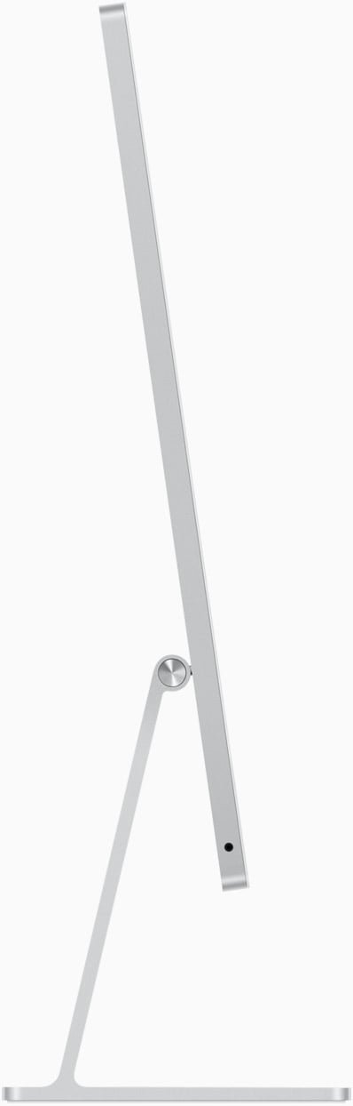 APPLE IMAC 24 INCH M3 CHIP 4.5K DISPLAY 8 CORE CPU 10 CORE GPU 8GB 256GB SILVER ARABIC MQRJ3 thumbnail 2