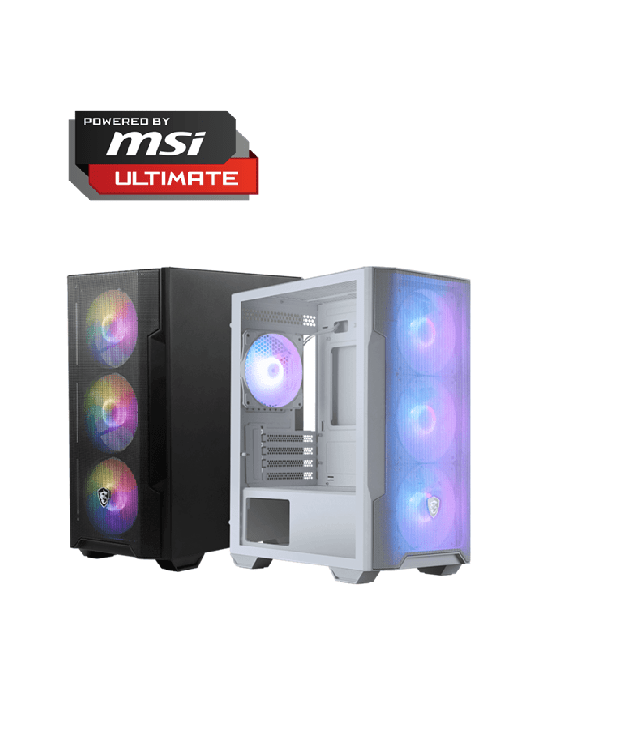 Powered by MSI Ultimate-I7-14700K CPU,MSI MB PRO Z790-P WIFI MOTHERBOARD,MSI VGA GEFORCE RTX 5060 TI 16G VENTUS 2X OC PLUS,MSI MAG A850GL PCIE5 WHITE PSU,MSI Spatium M560 PCIe 5.0 NVMe M.2 2TB,MSI MAG CORELIQUID A15 360MM COOLER,MSI MAG FORGE M100R WHITE CASE,G.SKILL 16X2=32GB RAM DDR5 6000MHZ