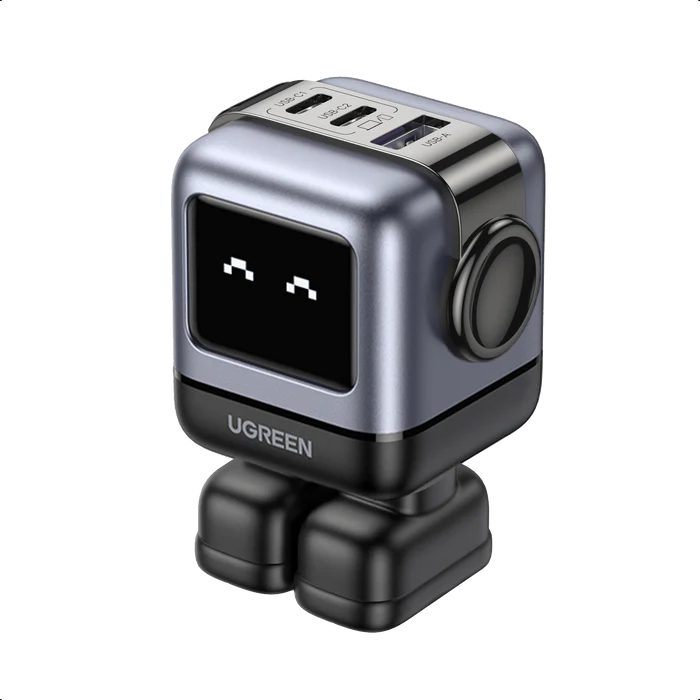 UGREEN NEXODE RG 3 PORTS GAN FAST CHARGER 65W BLACK 25686