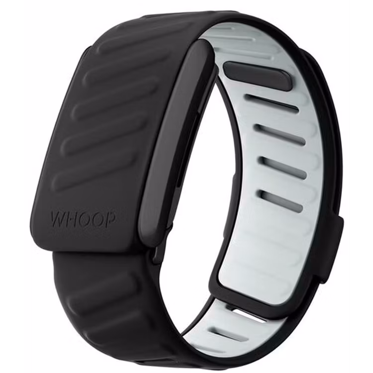 WHOOP 5.0 OFFICIAL SILICONE WRIST BAND STRAP BLACK