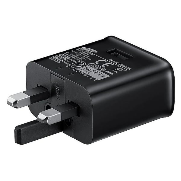 SAMSUNG TRAVEL ADAPTER WITH TYPE C 15W BLACK