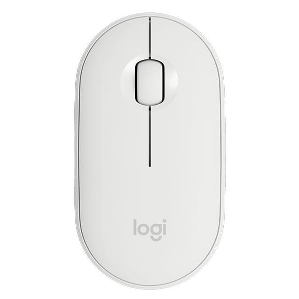 LOGITECH PEBBLE WIRELESS MOUSE WHITE 910-005541