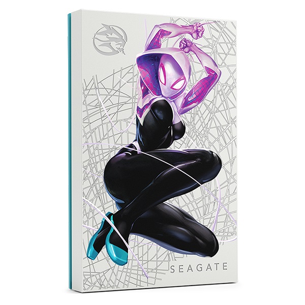 SEAGATE 2TB FIRECUDA EXTERNAL HARD DRIVE GHOST SPIDER SPECIAL EDITION-STKL2000418