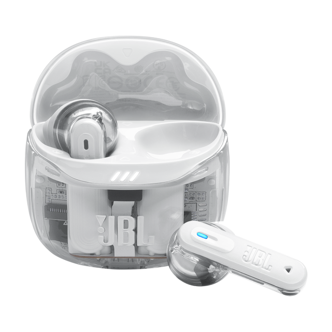 JBL TUNE FLEX 2 TRUE WIRELESS NOISE CANCELLING EARBUDS GHOST WHITE