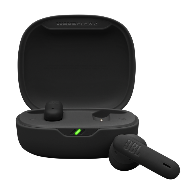 JBL WAVE FLEX 2 TRUE WIRELESS NOISE CANCELLING EARBUDS BLACK