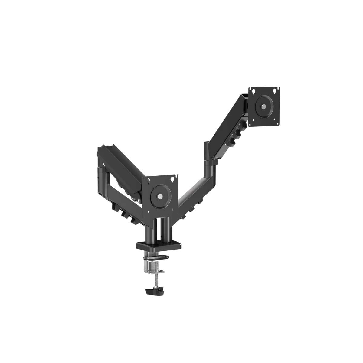 GAMEON GAMING GAS MECHANICAL SPRING DOUBLE MONITOR ARM GO-5550