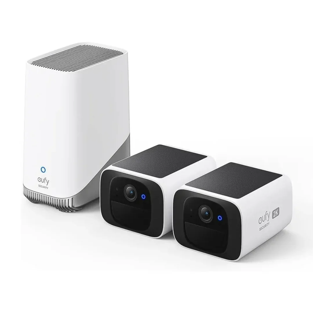 EUFY SECURITY S220 SOLO CAM KIT WITH HOMEBASE 3 E8134328