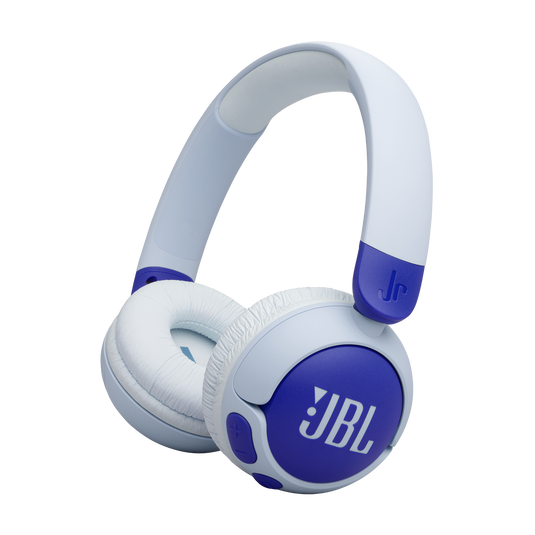 JBL JR 470 NC WIRELESS NOISE CANCELLING OVER-EAR HEADPHONES BLUE
