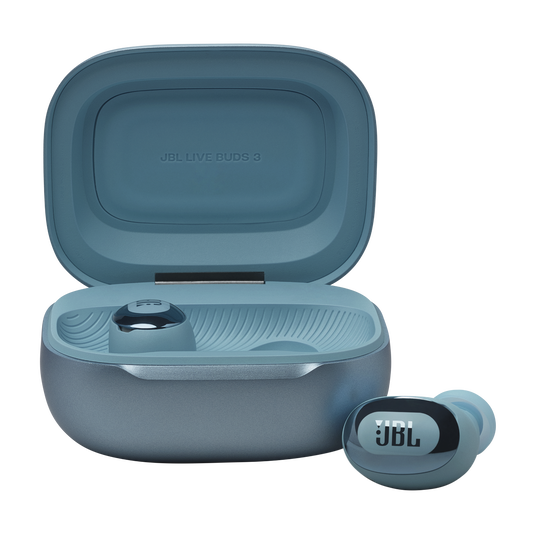 JBL LIVE BUDS 3 TRUE WIRELESS NOISE CANCELLING EARBUDS WITH SMART CHARGING CASE BLUE