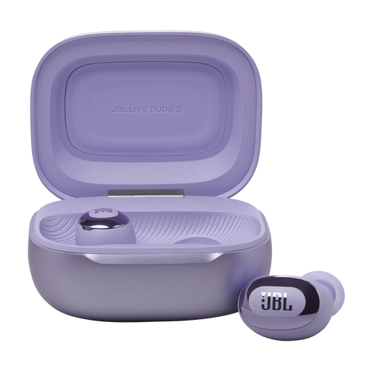 JBL LIVE BUDS 3 TRUE WIRELESS NOISE CANCELLING EARBUDS WITH SMART CHARGING CASE PURPLE
