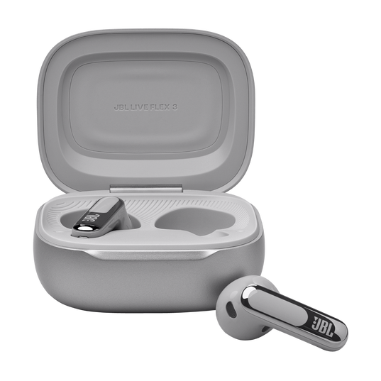 JBL LIVE FLEX 3 TRUE WIRELESS NOISE CANCELLING EARBUDS SILVER