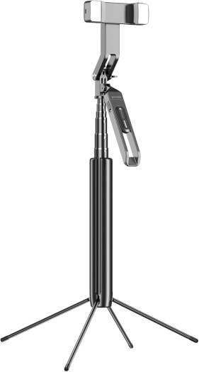 PORODO 360 DEGREE TILT HANDLE MEDIA POD FOLDING QUAD BASE BLACK