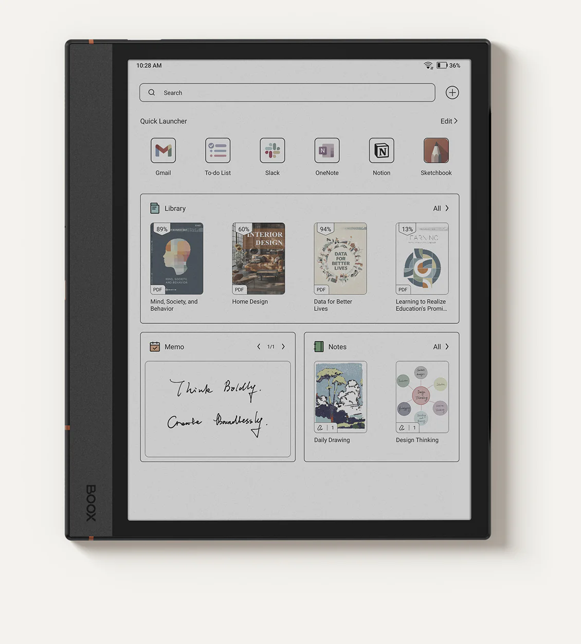 BOOX Note Air 4C 10.3-Inch E-Paper Tablet (Black) - 6GB RAM, 64GB Storage, Color E-Ink Display