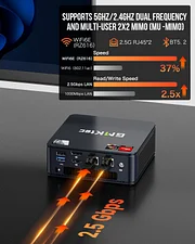 GMKTEC MINI PC RYZEN 5 6600H 32GB RAM 1TB SSD WIN 11 PRO NUCBOX-M6 thumbnail 4