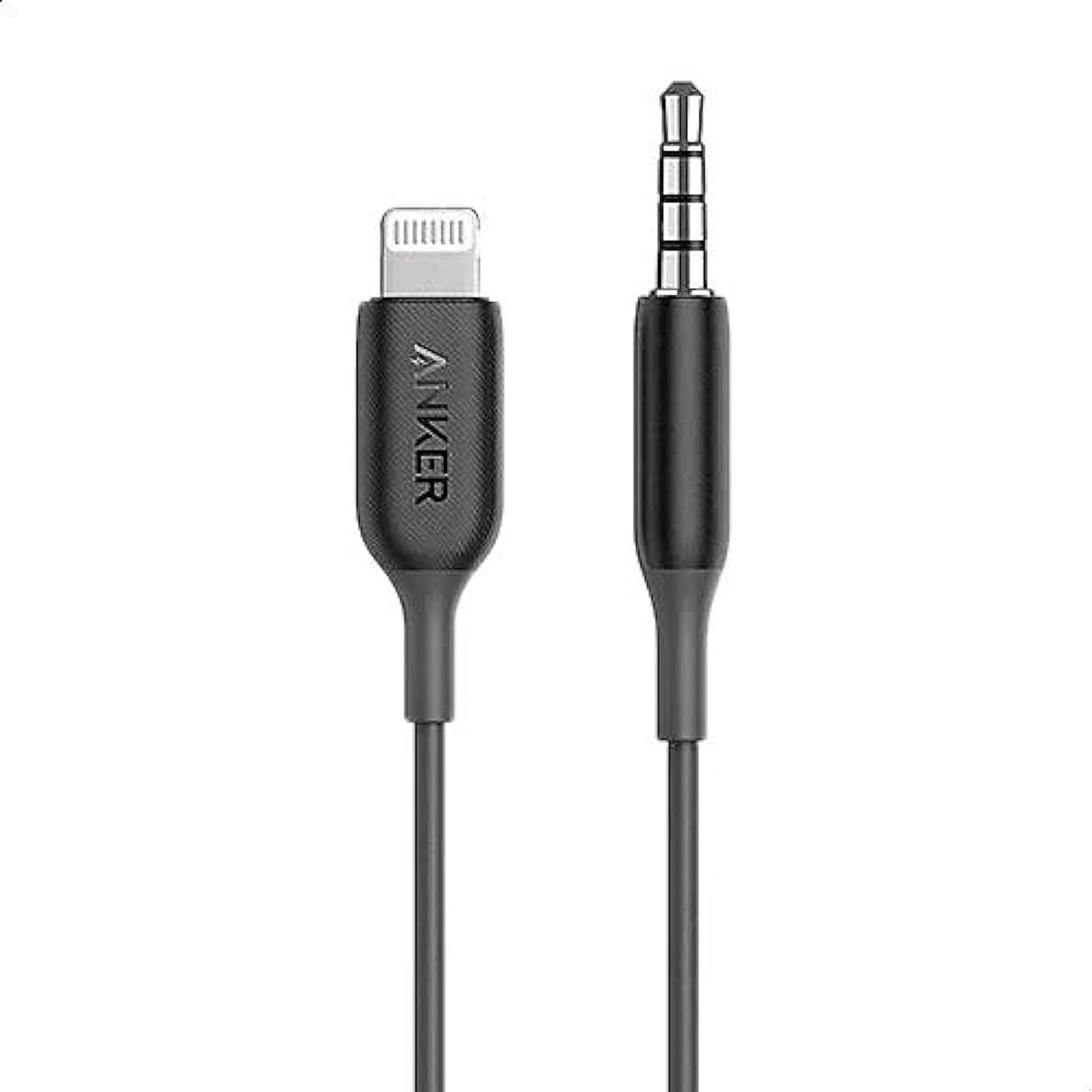 ANKER 3.5 MM AUDIO CABLE WITH LIGHTNING CONNECTOR BLACK A8194H11.BK