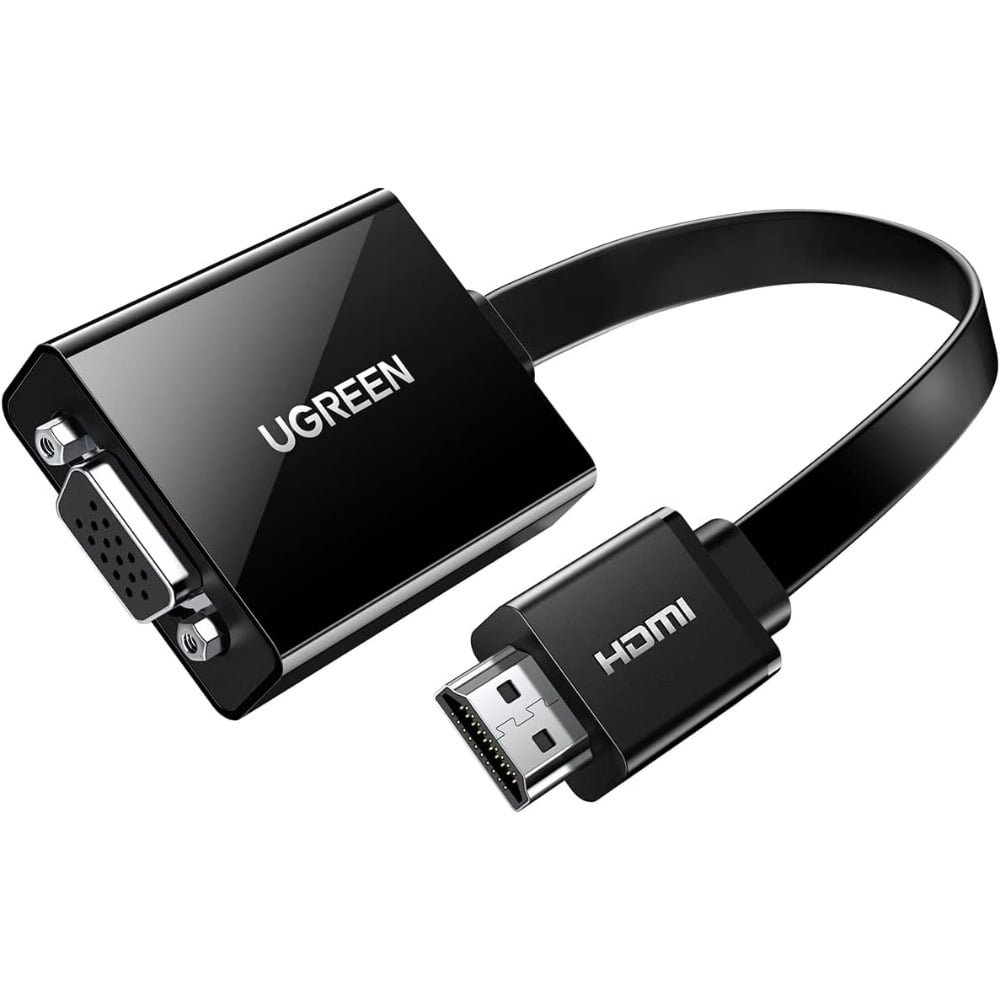UGREEN HDMI TO VGA CONVERTER WITH AUDIO BLACK 40233