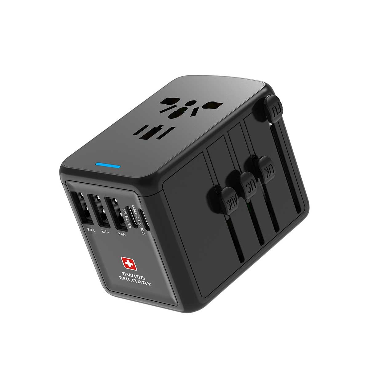 SWISS MILITARY POWER STATION 33.5W PD-QC TRAVEL CHARGER