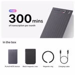 PLAUD NOTE TRANSCRIBE AI VOICE RECORDER SUMMARIZE BLACK NB-100 thumbnail 2